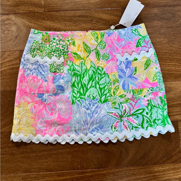 Lilly Pulitzer Pink Mini Skort Resort Wear - Picture 1 of 3